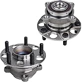 Autoround Pair 512353 Rear Wheel Bearing and Hub Assembly Fit for Honda Accord 2008-2012, Acura TSX 2009-2014 5-Lug