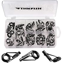 Kit De Réparation Anneau De Canne à Pêche Guide Céramique Avec 40