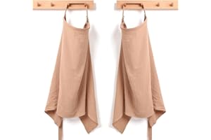 RTMOK Nursing Cover with Wire Hoop，Nursing Cover for Baby Breastfeeding，100% Cotton Lightweight and Breathable Nursing Cover，Multi Use Car Seat Stroller Cover