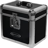 Odyssey KROM Series Black Record/Utility Case for 70 12" Vinyl Records &amp; LPs
