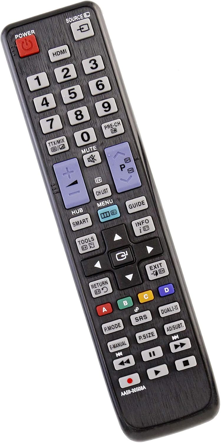 AA59-00508A Remote Control Replacement -VINABTY AA5900508A Remote Control for Samsung UE27D5010 UE32D5500 UE32D5520 UE37D5520 UE40D5500 UE40D5520 UE40D5700 UE46D5500 UE37D5700 UE22D5020 UE46D5520 TV