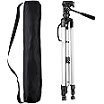 Amazon Basics 60-Inch Lightweight Tripod With Bag, Black