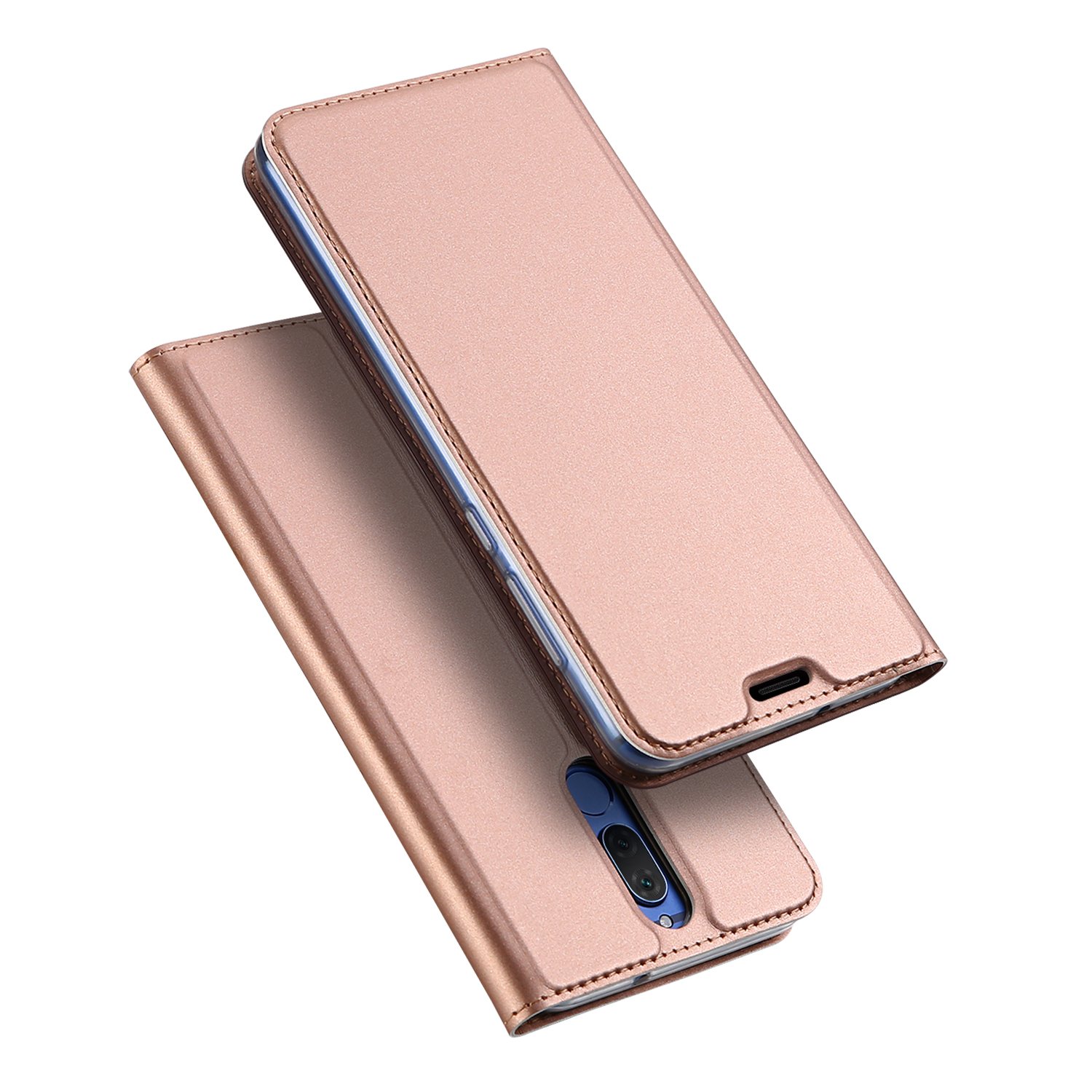 Huawei Mate Lite Funda Ultra delgado cierre magnético Faux Cuero Billetera Funda