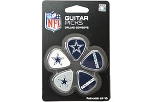 NFL Guitar Pick (10-Pack), 1-Inch x 1-3/16-Inch