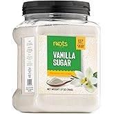 Roots Circle Vanilla Sugar for Baking | For Chefs, Home Cooking, Coffee, Cocktails, Cakes, Cr&egrave;me Brulee &amp; Dessert Making | Ice Cream &amp; Shakes | Kosher for Passover| 1.68 lb (Pack of 1)
