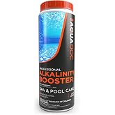 AquaDoc Total Alkalinity Increaser for Hot Tubs &amp; Spas - 2 lb | Sodium Bicarbonate Booster Designed to pH Stability and Balanced Water - Made In USA - Hot Tub Chemicals