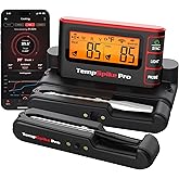 TempSpike Wireless Meat Thermometer Digital with App, WiFi & Bluetooth BBQ Grill Thermometer with High Precision, Waterproof 