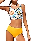Arshiner Girls 2 Piece Swimsuits Tween Bathing Suit
