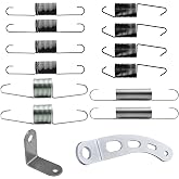 YGQ 59207 Throttle Return Dual Springs &amp; Bracket kit | Automotive Governor Spring Universal Replacement for Most 5-1/8 Carburetor Necks