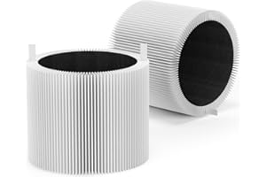 Leemone 2 Pack Blue Pure Mini Max Replacement Filter Compatible with Blueair Blue Pure Mini Max Air Purifiers, Activated Carbon FMINI filter
