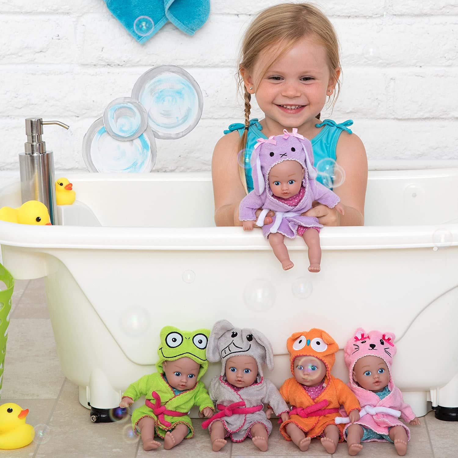 Adora Bath Time Baby Tots Collection, 8.5
