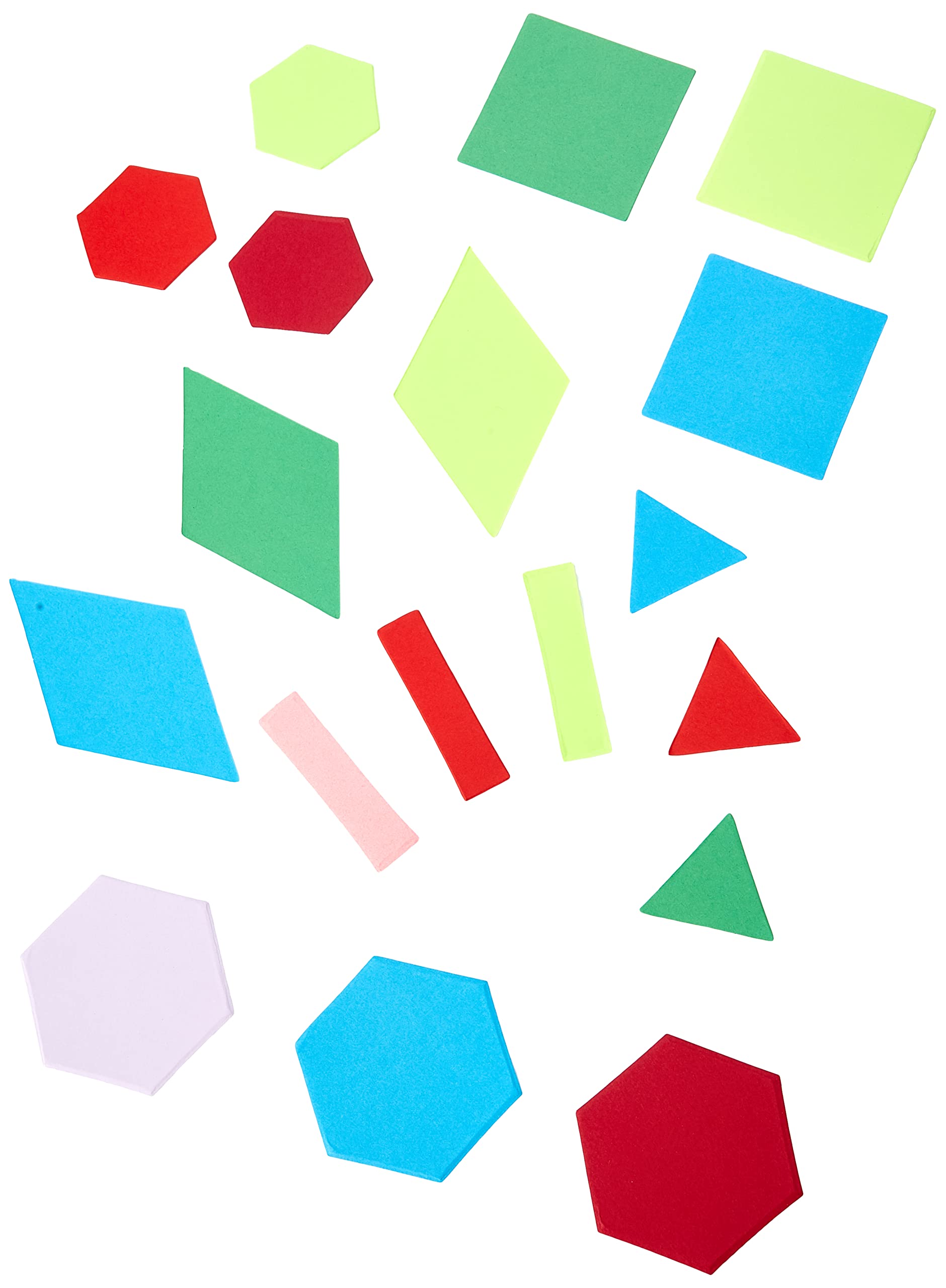 Springboard 10284 Pre-Cut Geometric Paper Shapes (Pack of 250)