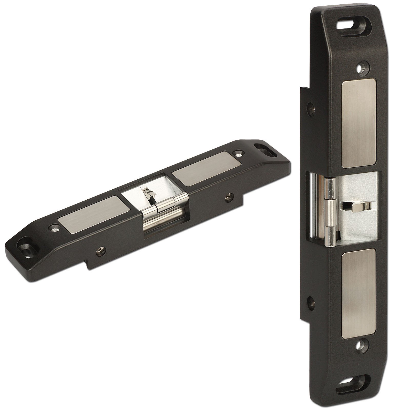 Electric Strike Lock, ZOTER NC/NO Mode Electric Door Lock for Push Bar