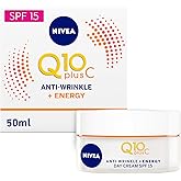 NIVEA Q10 Energy Healthy Glow Face Day Cream (50 ml), Energising Day Cream, Face Cream for Women, Moisturising Cream, Face Cream with Q10, Vitamin C, and Vitamin E