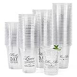 150 Pack Wedding Disposable Cups 12 oz Wedding