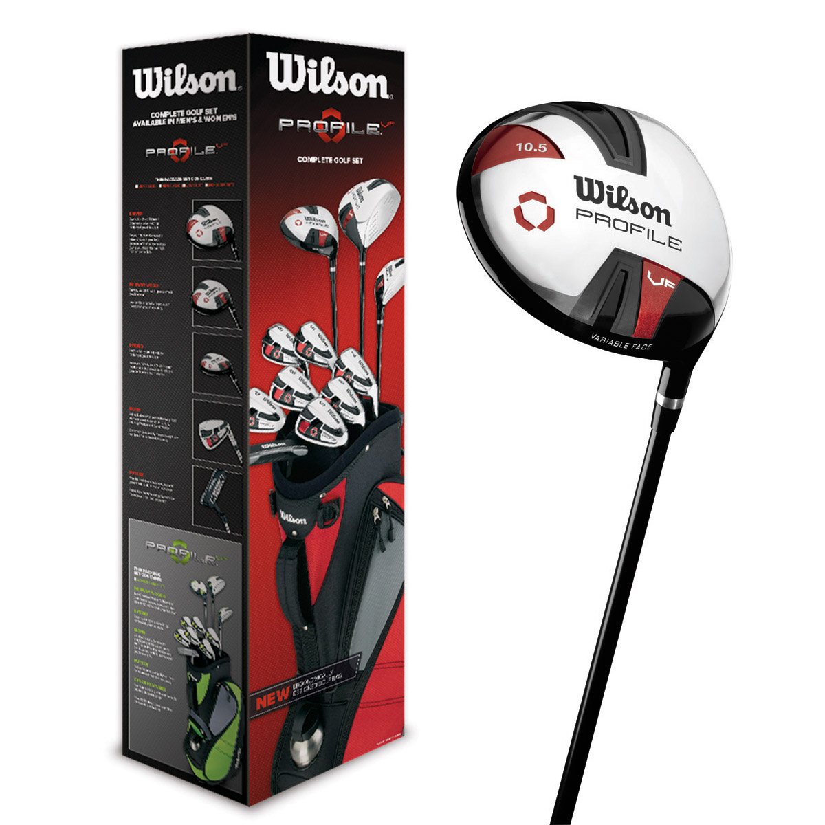 wilson beginner golf set