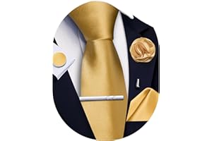 Ailisus Solid Color Ties for Men Silk Satin Necktie and Pocket Square Cufflinks Tie Clip Lapel Pin Set Wedding Business 5PCS