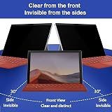 IPROKKO Privacy Screen for Surface Pro 7 Plus/7/6/5/4 12.3 inch Magnetic view 3