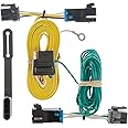 CURT 55540 Vehicle-Side Custom 4-Pin Trailer Wiring Harness, Fits Select Chevrolet Express, GMC Savana 1500, 2500, 3500, 4500