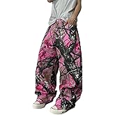 DFGIGT 3D Digital Printed Baggy Jeans for Men Wide Leg Hip Hop Jeans Y2k Loose Fit Denim Pants