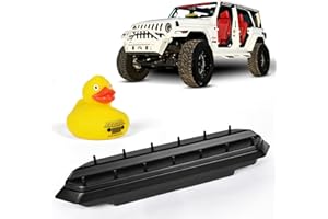 OASISWORKS Duck Duck Dash | Dashboard Rubber Duck Holder for (2018-2023) Jeep Wrangler & Jeep Gladiator | Holds 13 Ducks | Jeep Duck Holder Easy Install | Jeep Accessories | Jeep Customization