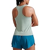 CRZ YOGA Seamless Racerback Tank Tops for Women - Gym Workout Athletic Running Sleeveless Shirts Breathable Scoop Neck
