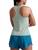 CRZ YOGA Womens Seamless Racerback Tank Scoop Neck