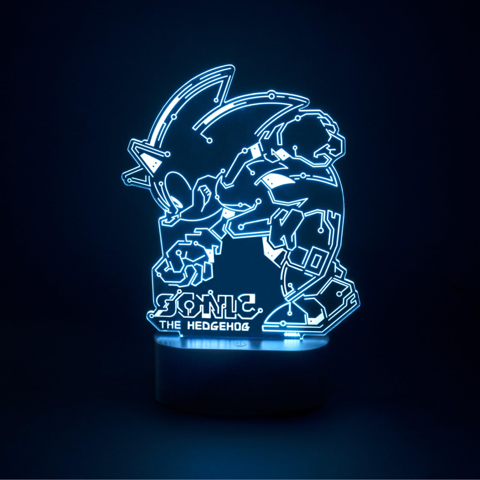Grupo Erik LED Lamp - Sonic The Hedgehog Gifts | Night Light, Kids Lamp, Mood Light | Sonic Gifts Under 20 Pounds, Gaming Accessories for Gamer