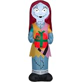 Gemmy 3.5 Ft Sally Christmas Inflatable with Gift Box, Lighted Airblown Indoor/Outdoor Yard Decoration