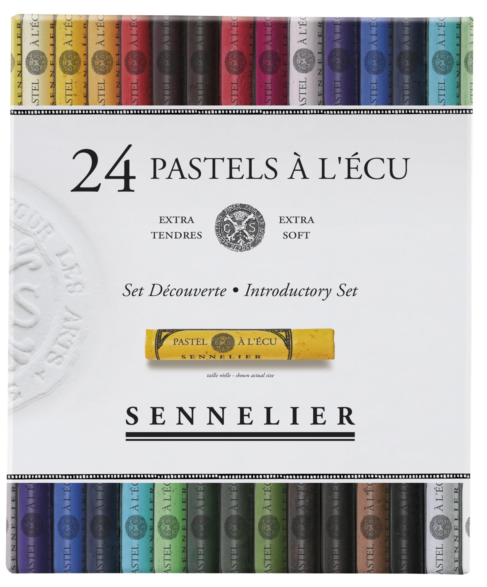 Savoir Faire Sennelier Soft Pastels Set 24/Pkg-Introductory