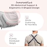 Momcozy Baby Carrier with Hip Seat Air Mesh Grey 5-36 Months 3.2-15kg view 6