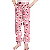 Arshiner Girls Pajama Pants Kids Plaid Pj Pants Comfy Lounge Sleepwear Bottoms with Pockets