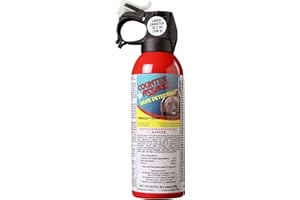 Counter Assault Bear Spray - 2% Capsaicin Bear Deterrent Spray - Bear Pepper Spray for Hiking, Camping, Hunting & More - 10.2 oz