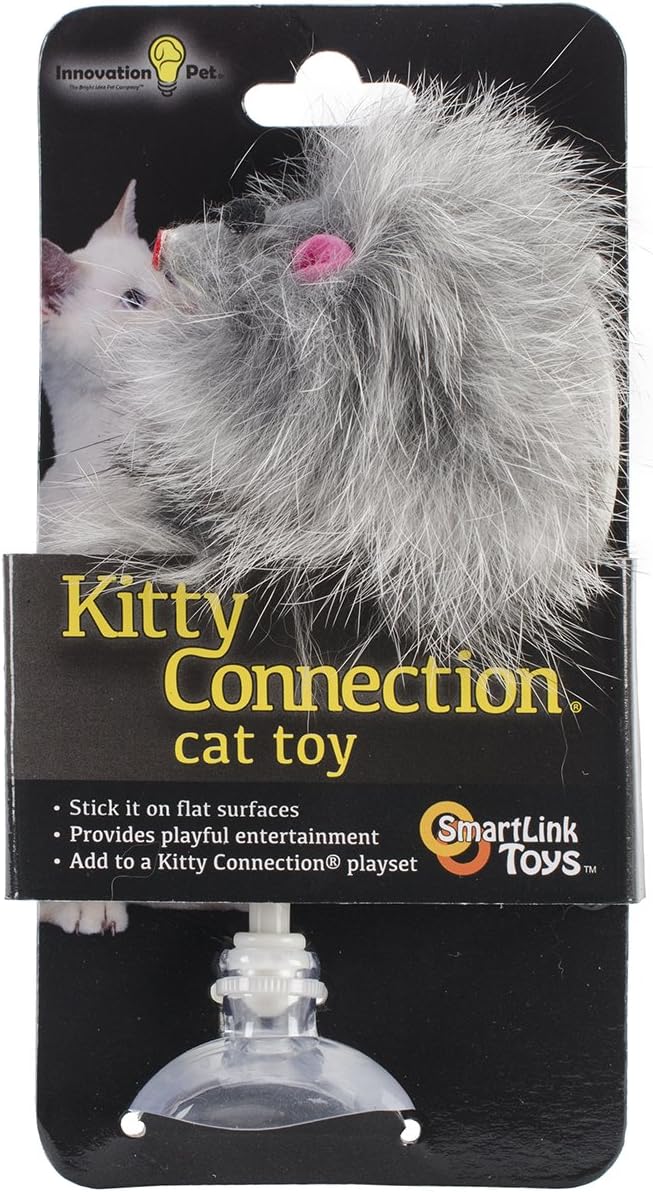 Innovation Pet Kitty Connection Large Toy - Single Fur Mouse