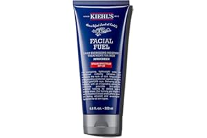 Kiehl's Facial Fuel Moisturizer with SPF 20 for Men, Energizing Face Moisturizer for Dull Skin, Non-Greasy Feel, Hydrating Lotion and Broad Spectrum Sunscreen, with Caffeine, Vitamin C & Vitamin E