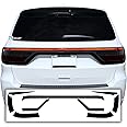 BOGAR TECH DESIGNS - Tail Light Race Track Vinyl Overlay Decal Cover Compatible with Dodge Durango 2014-2025, Gloss Black Type C