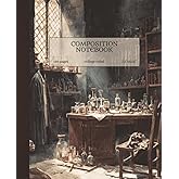 Composition Notebook: DF SERIES-30 | Dark Fantasy themed writing journal for school, work, or creative studies