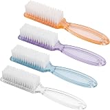 Olicky 4 Pcs Nail Clean Brush Set for Fingers Toes Home Salon Use view 1