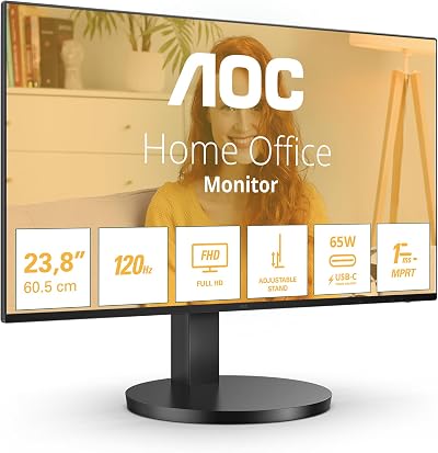 AOC 27B3CF2 27 inch FHD IPS USB-C 65W HDR 100Hz Speakers VESA