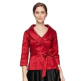 Alex Evenings womens Stretch Taffeta Blouse Dress