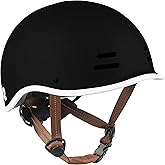 Retrospec Remi Kids Bike Helmet with Built-in Sun Visor - Adjustable Youth & Toddler Safety Gear for Cycling, Skating & Scooters - 11 Air Vents, Washable Padding & Reflective Straps