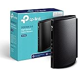 TP-Link DOCSIS 3.0 (24x8) High Speed Cable Modem | Max Download Speeds Up to 1000Mbps | Certified for XFINITY, Spectrum, Cox and more | Separate Router is Needed for Wi-Fi (TC7650)