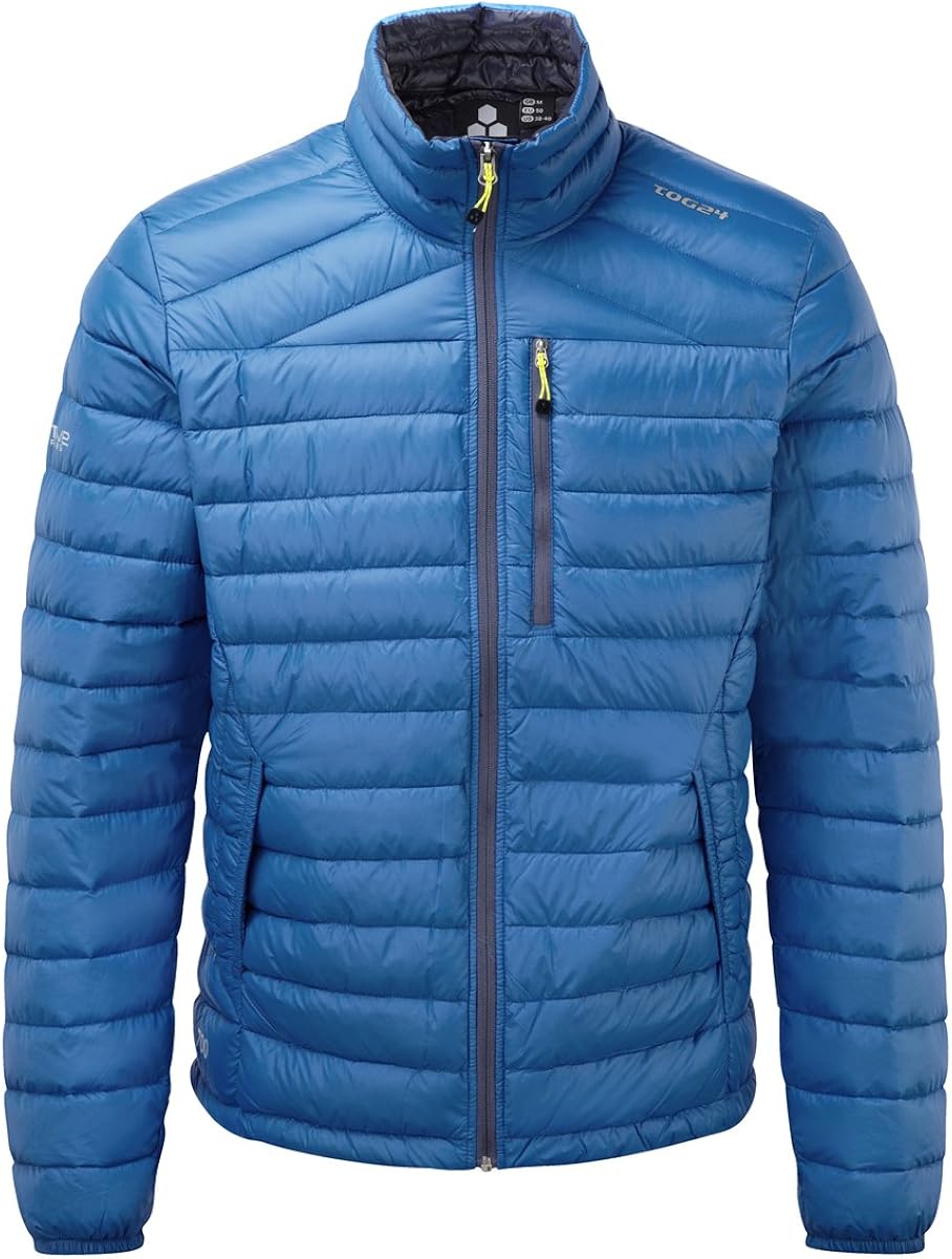 TOG 24 Zenith Mens Down Jacket New Blue male size L colour