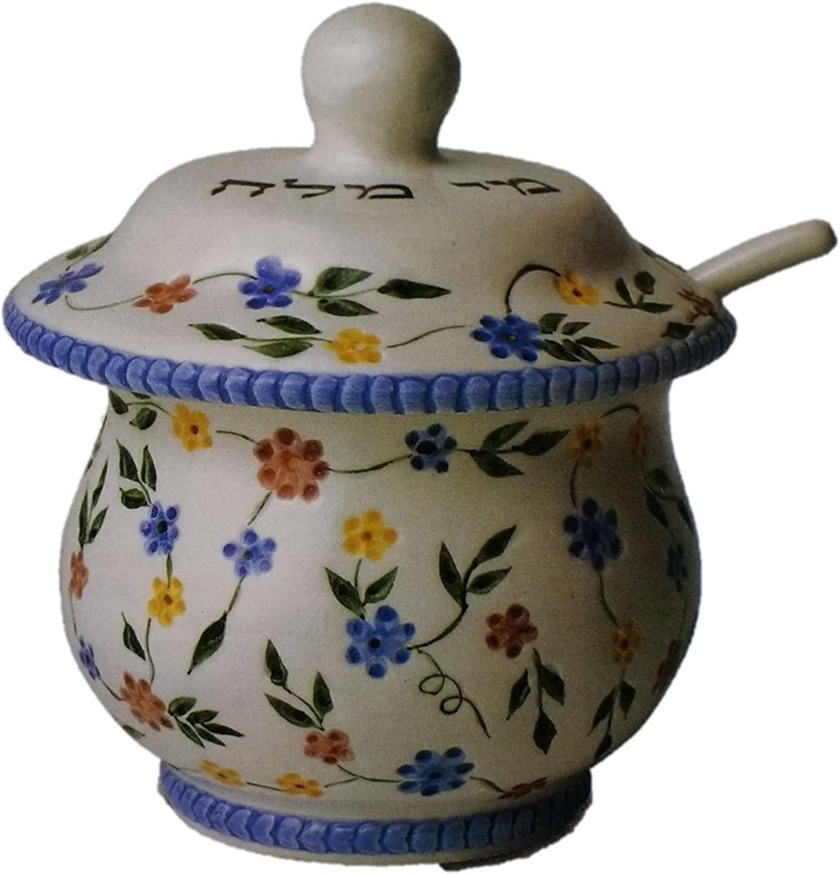 Passover Saltwater Dish With Spoon, Assorted Home & Kitchen