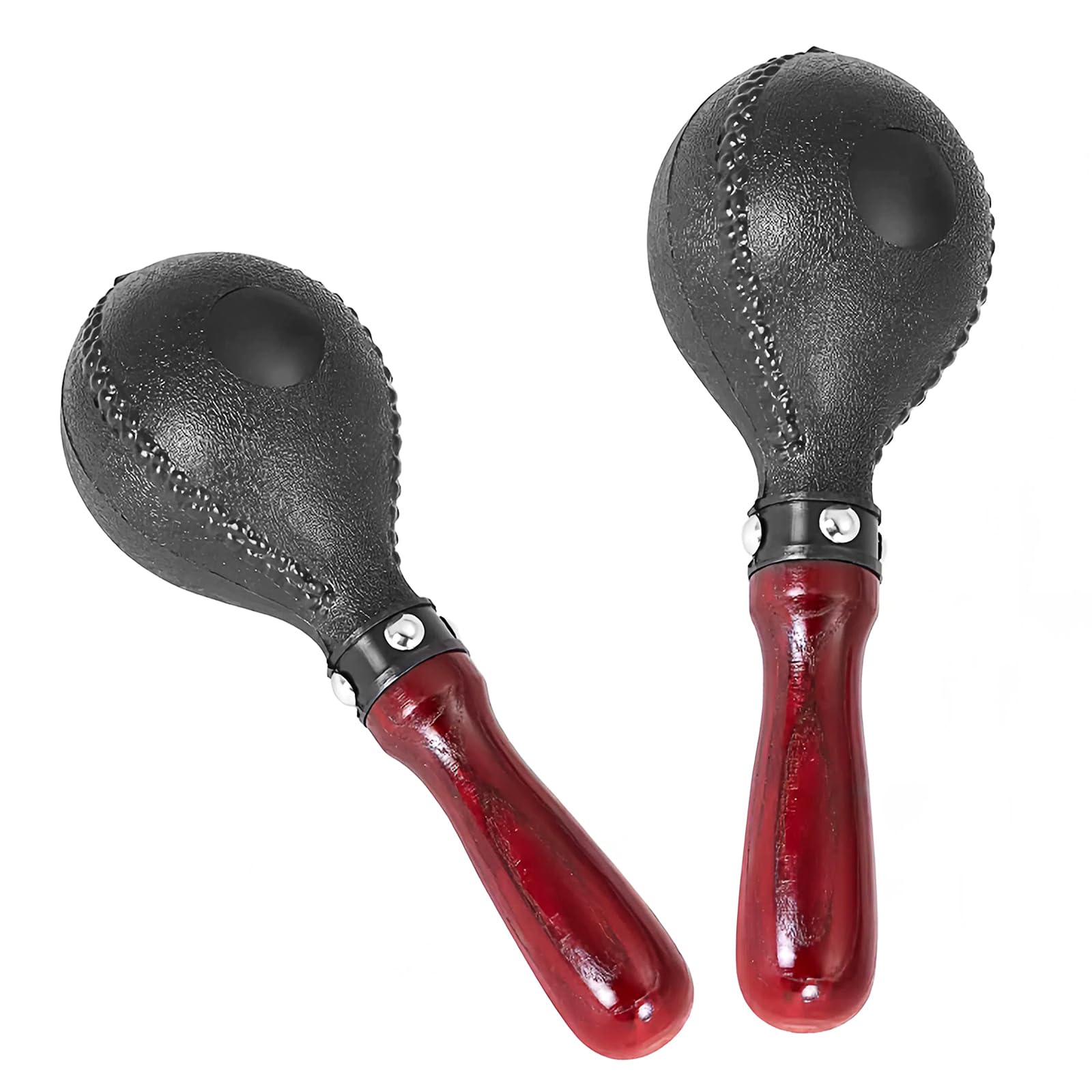 Musiin Professional Maracas for Musicians Vibrant Rattle Percussion Shakers with Ergonomic Wooden Handles - Versatile & Durable for Live Performance, Recording, and Education