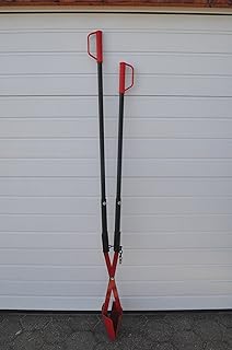 Erdlochausheber mit Stahlrohrstiel & Sicherheitsgriffen, Handbagger, Lochspaten