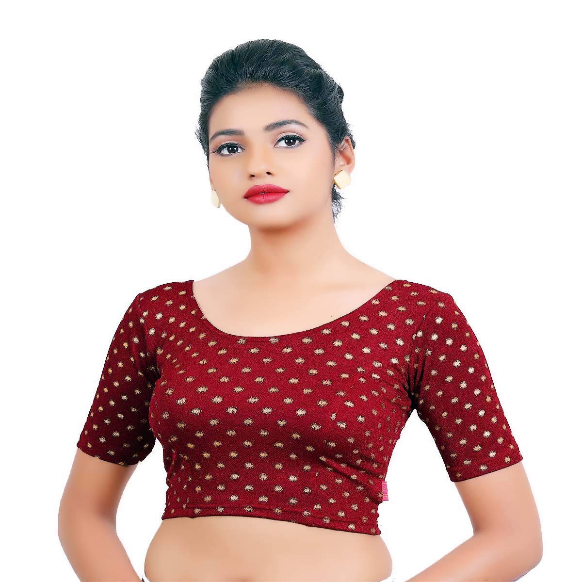bindigasm's advi designer polki blouse