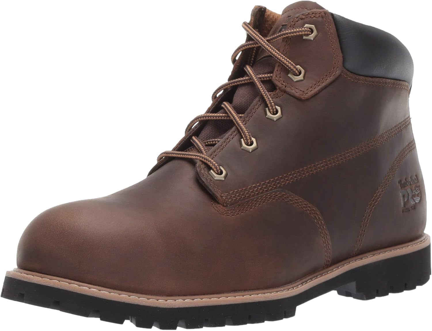 Timberland PRO Men's Gritstone 6 Inch Steel Safety Toe Industrial Work Boot, Brown, 15: Shoes
