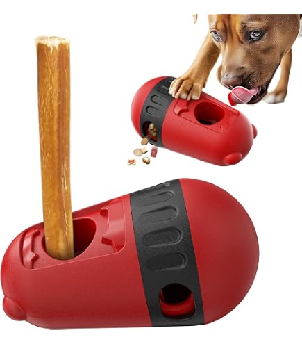 Multifunktionales Kauspielzeug Für Hunde – Slow Feeder, Bully Stick Halter & IQ-Trainer In Einem