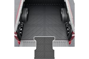 xipoqix Truck Mat Compatible with 2022-2026 Toyota Tundra TPE Material Bed Mat 5.5FT Short Bed TPE Material Cargo Mat Replacement for 2022-2026 Toyota Tundra Accessories (3-Fold 5.5FT Bed Mat)